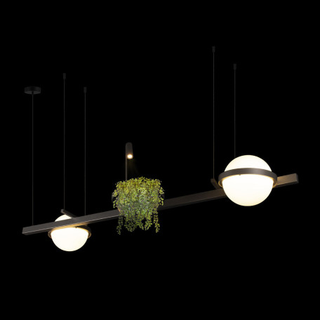 Подвесной светодиодный светильник Loft It Jardin 10121/D Dark grey, LED 51W 3000K - миниатюра 4