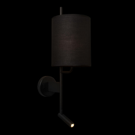 Настенный светильник Loft It Ritz 10253W/B Black, 1xE27x40W + LED 3W 3200K 3010lm - миниатюра 5