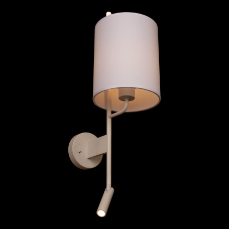 Настенный светильник Loft It Ritz 10253W/B White, 1xE27x40W + LED 3W 3200K 3010lm - миниатюра 6