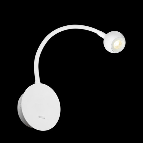 Настенный светодиодный светильник Loft It Point 10254 White, LED 3W 3200K 210lm - миниатюра 5