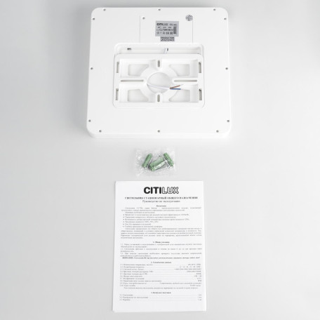 Потолочный светодиодный светильник Citilux Бейсик CL738K180V, IP40, LED 18W 3000-4000-5000K 2200lm - миниатюра 7