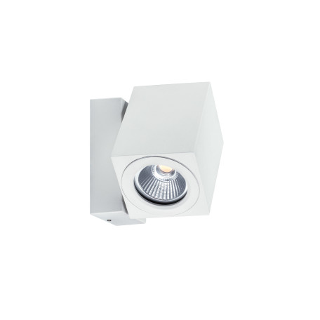 Настенный светодиодный светильник с регулировкой направления света Paulmann Special Line 360° Cube Flame 93782, IP44, LED 7W, белый, металл - миниатюра 2