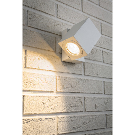 Настенный светодиодный светильник с регулировкой направления света Paulmann Special Line 360° Cube Flame 93782, IP44, LED 7W, белый, металл - миниатюра 6