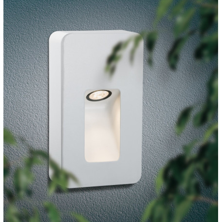 Настенный светодиодный светильник Paulmann Slot LED 93809, IP44, LED 2,4W, белый, металл - миниатюра 3