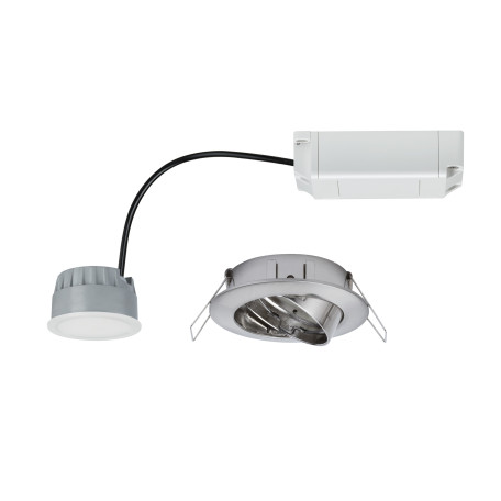 Встраиваемый светодиодный светильник Paulmann Premium Line LED 230V Smart Coin BLE 51mm 93842, IP23, LED 2,4W, металл - миниатюра 3
