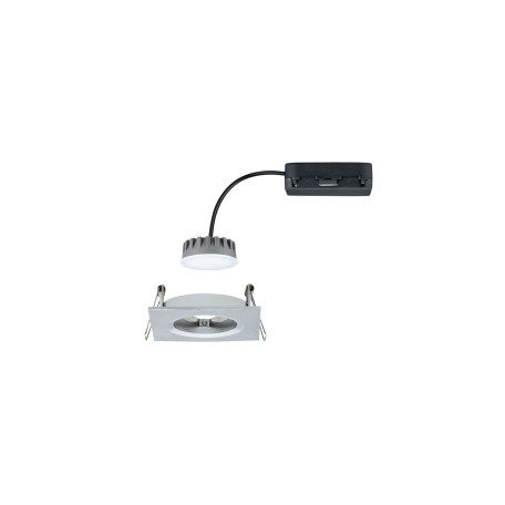 Светодиодная панель Paulmann Nova Plus Premium LED 230V Slim Coin Satin 51mm dimmable 93894, IP44, LED 6,8W, алюминий, металл - миниатюра 3