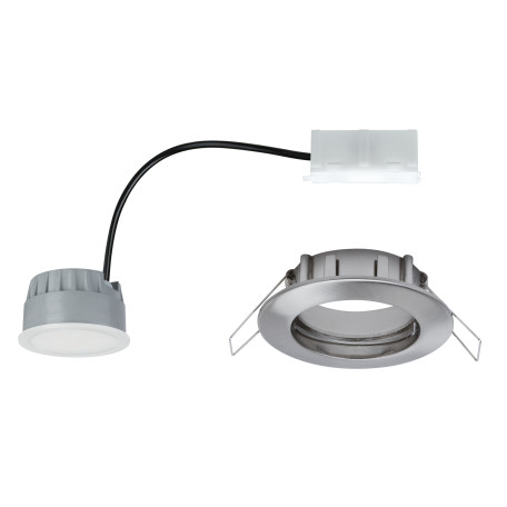 Встраиваемый светодиодный светильник Paulmann LED 230V Coin 51mm dimmable 93957, IP44, LED 6,8W, металл - миниатюра 3