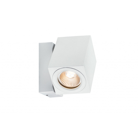 Настенный светодиодный светильник с регулировкой направления света Paulmann Special Line 360° Cube Flame 93782, IP44, LED 7W, белый, металл