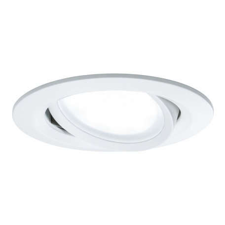 Встраиваемый светодиодный светильник Paulmann Nova Plus SmartCoin BLE Tunable White 93938, IP23, LED 5,5W, белый, металл