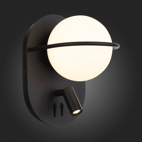 Настенный светодиодный светильник с дополнительной подсветкой ST Luce Donolo SL395.411.02, LED 11W 4000K 467lm - миниатюра 4