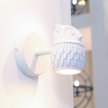 Настенный светильник с регулировкой направления света Favourite Gufo 2041-1W, 1xGU10x5W - фото 2