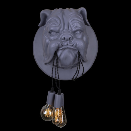 Настенный светильник Loft It Bulldog 10177 Grey, 3xE27 - миниатюра 4