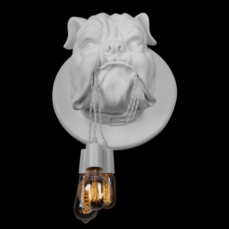 Настенный светильник Loft It Bulldog 10177 White, 3xE27 - миниатюра 5