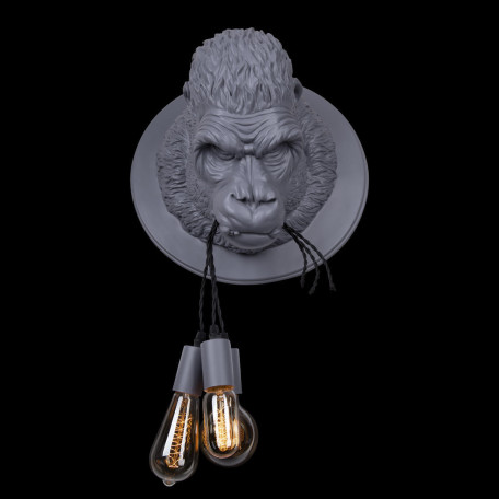 Настенный светильник Loft It Gorilla 10178 Grey, 3xE27 - миниатюра 4