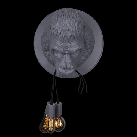 Настенный светильник Loft It Gorilla 10178 Grey, 3xE27 - миниатюра 5