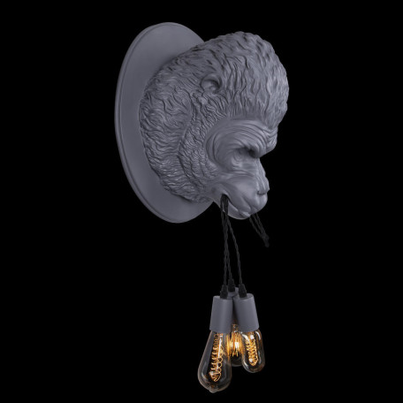 Настенный светильник Loft It Gorilla 10178 Grey, 3xE27 - миниатюра 6