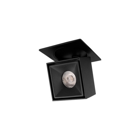 Встраиваемый светодиодный светильник с регулировкой направления света Loft It Top 10325/B Black, LED 12W 4000K 1080lm CRI80