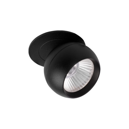 Встраиваемый светодиодный светильник с регулировкой направления света Loft It Dot 10332 Black, LED 7W 4000K 630lm CRI80