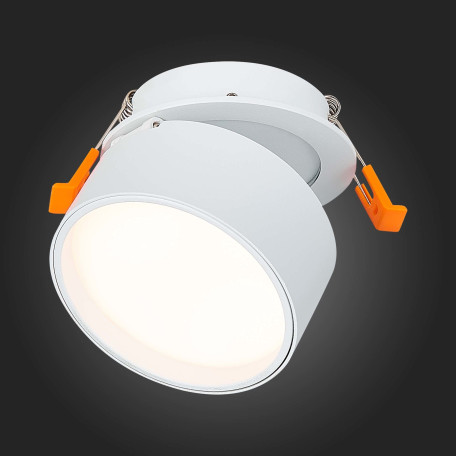 Встраиваемый светодиодный светильник с регулировкой направления света ST Luce ST651.538.09, LED 9W 3000K 720lm - миниатюра 7
