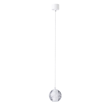 Подвесной светильник Crystal Lux GASPAR SP1 WHITE 1870/301, 1xG9x3W - фото 1
