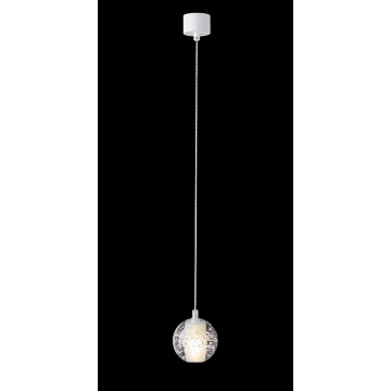 Подвесной светильник Crystal Lux GASPAR SP1 WHITE 1870/301, 1xG9x3W - фото 4