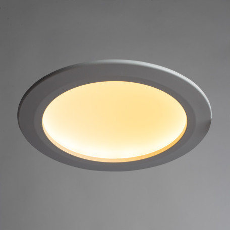 Встраиваемый светодиодный светильник Arte Lamp Riflessione A7016PL-1WH, LED 16W 3000K 1280lm CRI≥80 - миниатюра 3