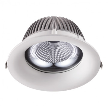Встраиваемый светодиодный светильник Novotech Spot Glok 358026, LED 30W 4100K 3350lm