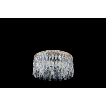 Подвесная светодиодная люстра Lumina Deco Adelfia DDP 9883-45D, LED 48W, прозрачный, хрусталь - миниатюра 2