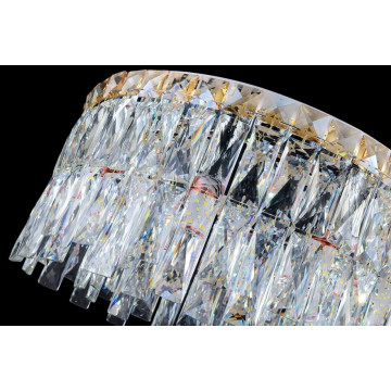 Подвесная светодиодная люстра Lumina Deco Adelfia DDP 9883-45D, LED 48W, прозрачный, хрусталь - миниатюра 8