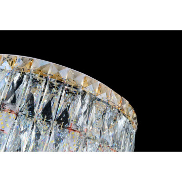 Подвесная светодиодная люстра Lumina Deco Adelfia DDP 9883-80D, LED 85W, прозрачный, хрусталь - миниатюра 8