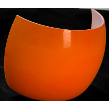 Настенный светильник Lussole Mela LSN-0211-01, IP21, 1xE14x40W, хром, оранжевый, металл, стекло - фото 7