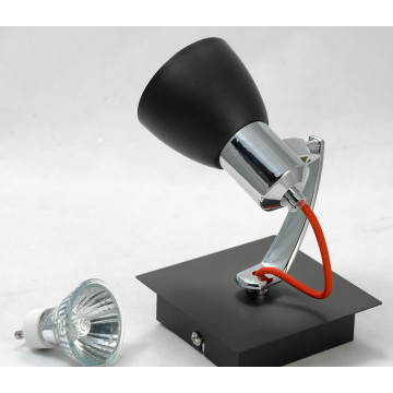 Потолочный светильник с регулировкой направления света Lussole Loft Frontino LSL-7401-01, IP21, 1xGU10x50W, черный, металл - фото 5
