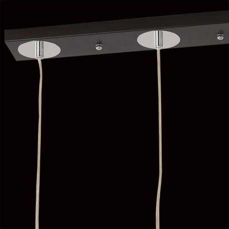 Подвесной светильник Citilux Оскар CL127231, 3xE27x75W, венге, белый, металл, стекло - миниатюра 5
