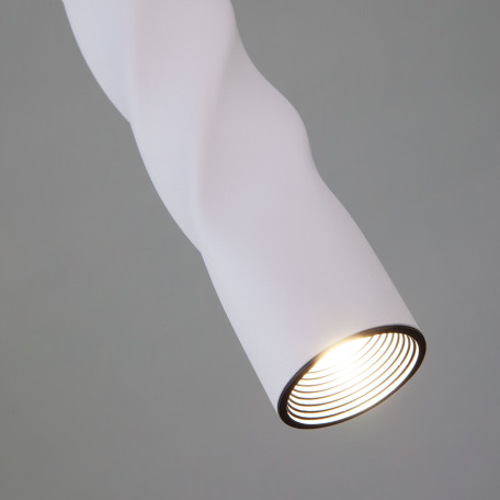 Подвесной светодиодный светильник Eurosvet Scroll 50136/1 LED белый (00000083590), LED 5W 4000K 250lm CRI>80 - миниатюра 4