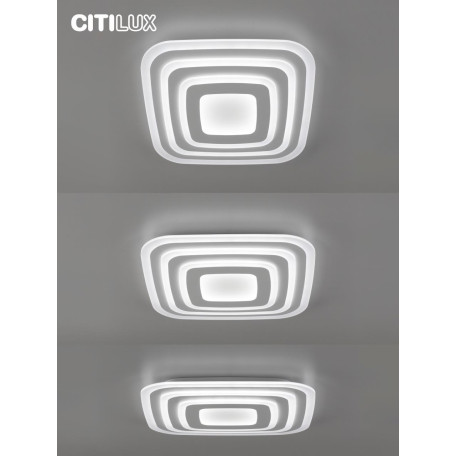 Потолочный светодиодный светильник с пультом ДУ Citilux Триест CL737A080E, LED 80W 3000-5500K + RGB 5300lm - миниатюра 11