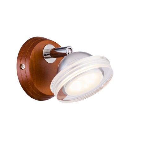 Настенный светодиодный светильник с регулировкой направления света Lucia Tucci Illuminazione Natura W075.1 LED venge, LED 5W 3200K 480lm