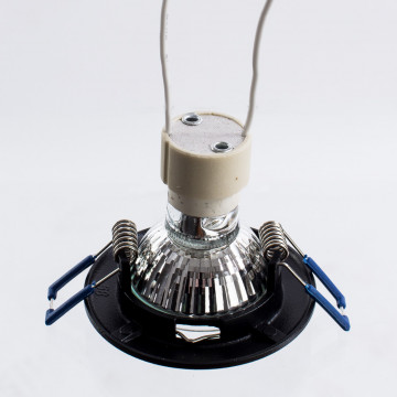 Встраиваемый светильник Arte Lamp Basic A2103PL-1BK, 1xGU10x50W - миниатюра 3