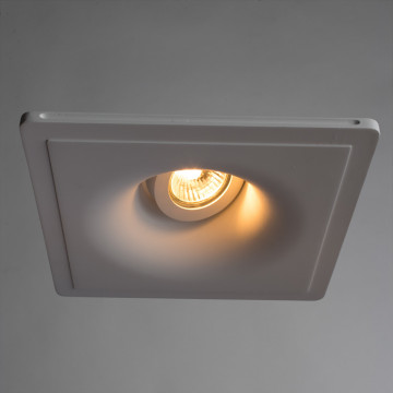 Встраиваемый светильник Arte Lamp Invisible A9410PL-1WH, 1xGU10x35W - миниатюра 2
