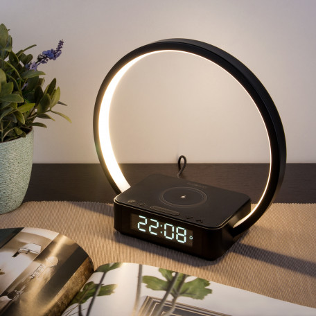 Настольная светодиодная лампа Eurosvet Timelight 80505/1 черный (a054132), LED 5W 4200K 192lm CRI>80 - миниатюра 4