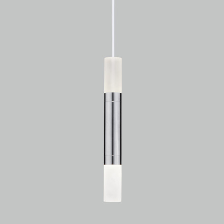 Подвесной светодиодный светильник Eurosvet Axel 50210/1 LED хром (a054209), LED 7W 4200K 306lm CRI>80 - миниатюра 2
