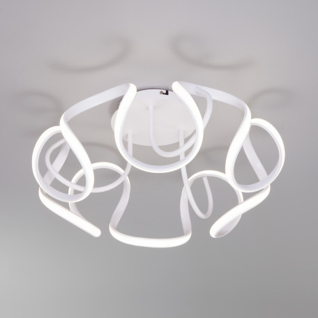 Потолочная светодиодная люстра Eurosvet Alstroemeria 90238/1 белый (a053050), LED 100W 6500lm CRI>80