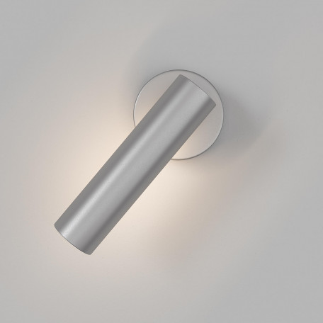 Настенный светодиодный светильник с регулировкой направления света Eurosvet Tint 20126/1 LED серебро (a058318), LED 6W 4200K 443lm CRI>80 - миниатюра 3