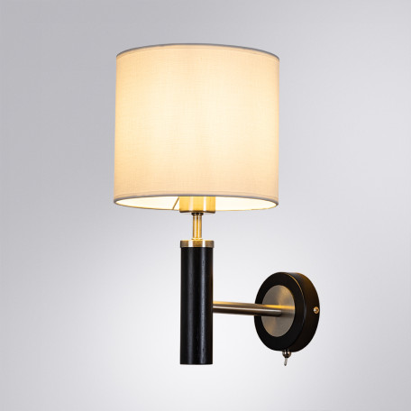 Бра Arte Lamp Robert A5029AP-1SS, 1xE27x60W - миниатюра 2