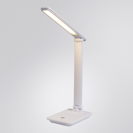 Настольная светодиодная лампа Arte Lamp Cambridge A5123LT-1WH, LED 9W 3000-6500K 450lm CRI≥80 - миниатюра 2