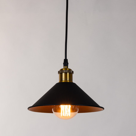 Подвесной светильник Arte Lamp Cappello A7037SP-1BK, 1xE27x60W - миниатюра 2