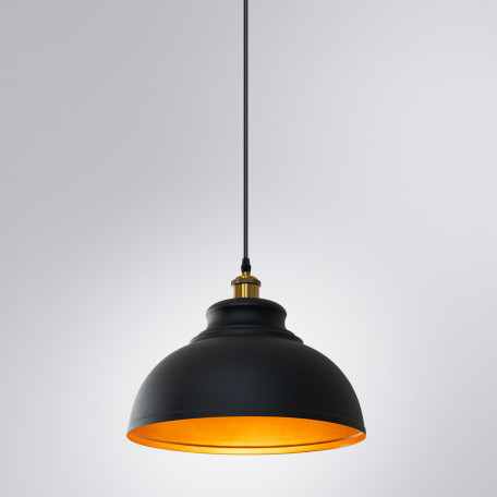 Подвесной светильник Arte Lamp Cappello A7039SP-1BK, 1xE27x60W - миниатюра 2