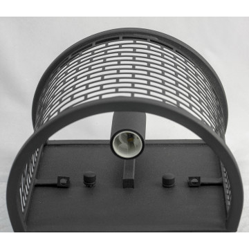 Настенный светильник Lussole Loft Levittown LSP-9171, IP21, 1xE14x40W, черный, металл, текстиль - фото 4