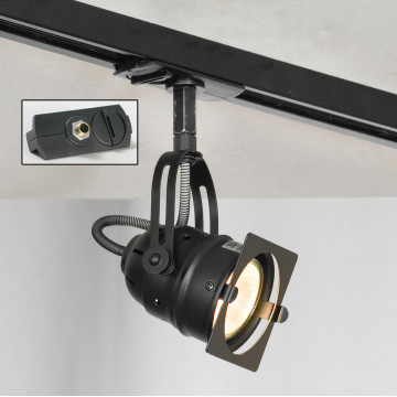 Настенный светильник с регулировкой направления света Lussole Loft Denver LSP-9118, IP21, 1xGU10x50W - миниатюра 2