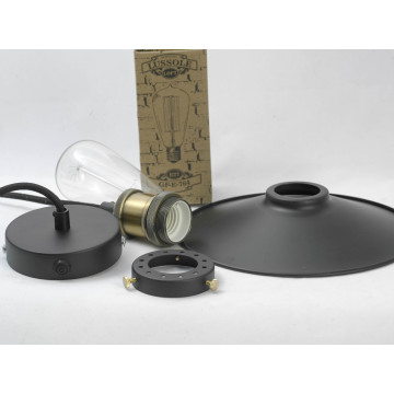 Подвесной светильник Lussole Loft New York LSP-9600, IP21, 1xE27x60W - миниатюра 3