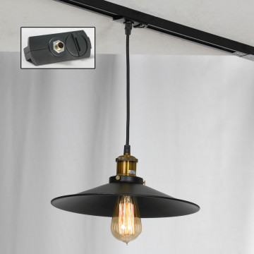 Подвесной светильник Lussole Loft New York LSP-9601, IP21, 1xE27x60W - миниатюра 3